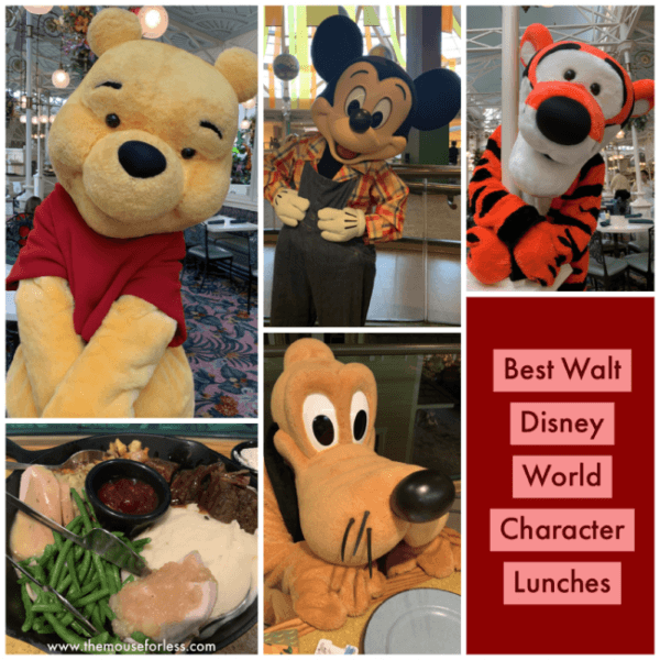 Walt Disney World Best Character Lunches Walt Disney World Resort