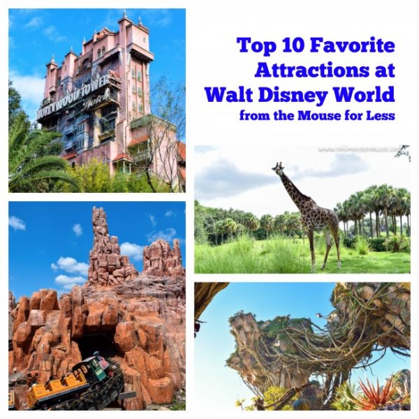 favorite attractions at walt disney world