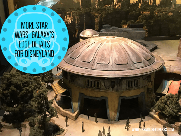 More Star Wars: Galaxy's Edge Details for Disneyland