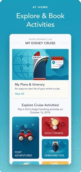 Disney Cruise Line App