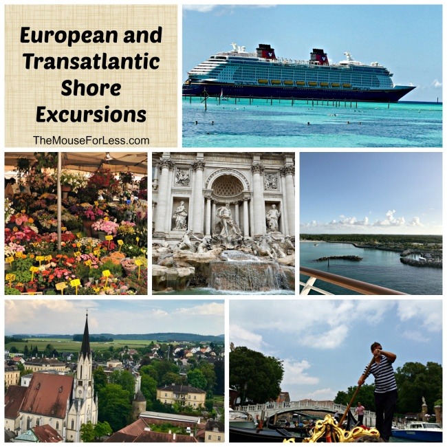 European and Transatlantic Shore Excursions Disney Cruise Line