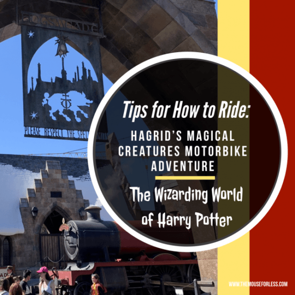 Tips to ride Hagrid's Magical Creatures Motorbike Adventure