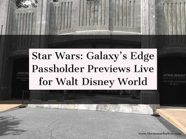 Star Wars: Galaxy's Edge