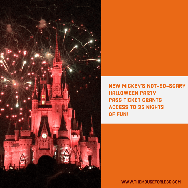 Mickey's Not-So-Scary Halloween Party Pass