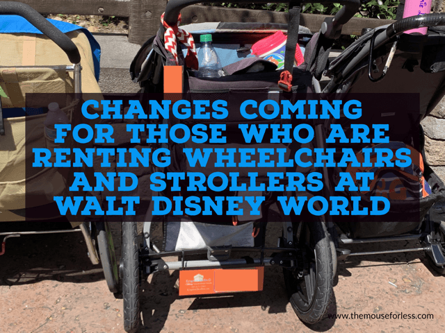 Wheelchairs and Strollers changes