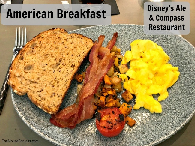 disney yacht club breakfast options