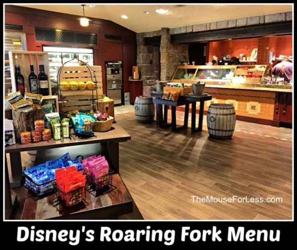 Roaring Fork Menu