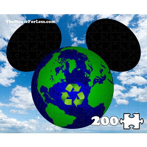 Mickey Earth Day Puzzle