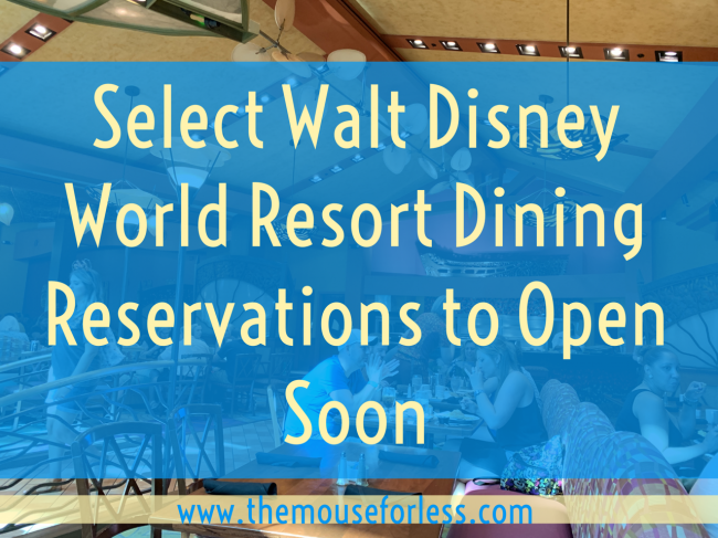 dining reservations