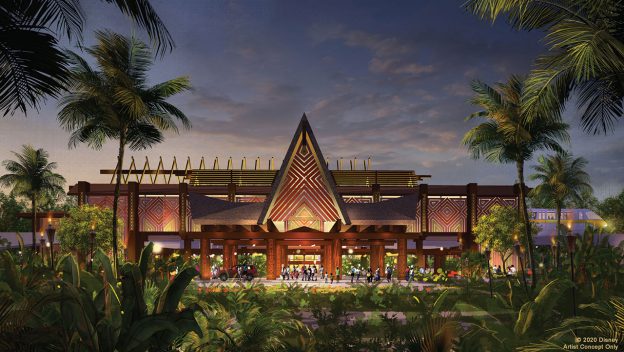 Polynesian Village Resort Concept Art