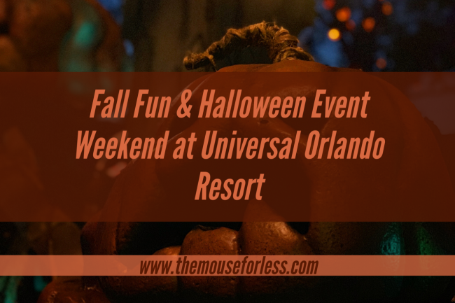 Halloween Event at Universal Orlando Resort