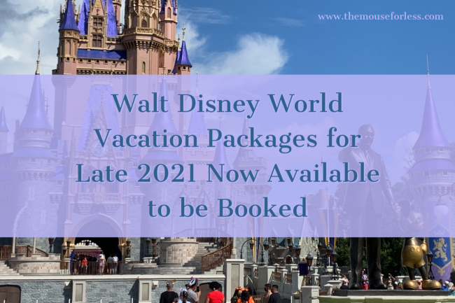 Walt Disney World Vacation Packages 2021