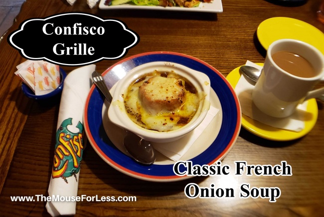 Confisco Grille Menu Classic French Onion Soup