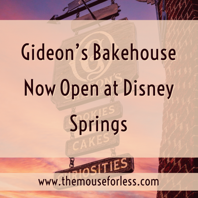 Gideon's Bakehouse Now Open