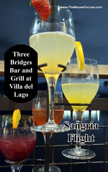 Three Bridges Bar and Grill Sangria Flight