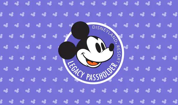 Disneyland Resort Legacy Passholder