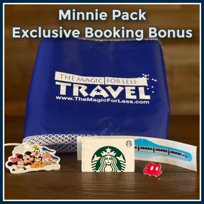 Minnie Pack Booking Bonus