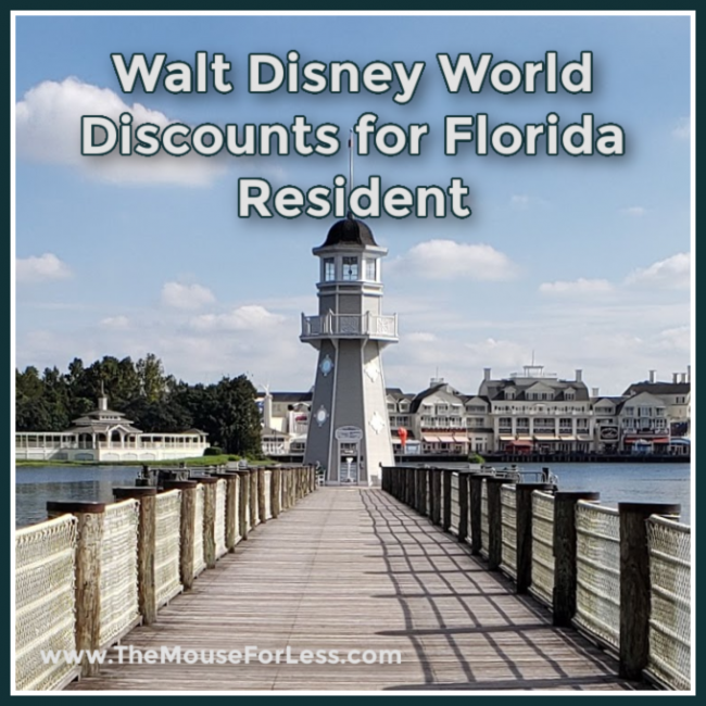 Disney World Discounts for Florida Resident