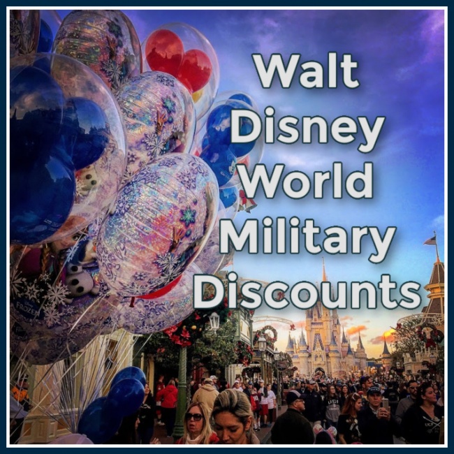 Walt Disney World Military Discounts #DisneyWorld #SaveMoney #Travel