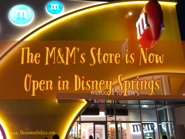 M&M's store opens at Disney Springs