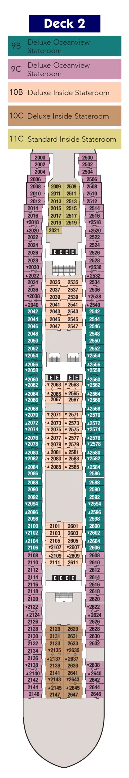 Disney Magic and Disney Wonder Deck 2 2022