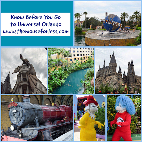 Know Before you go to Universal Orlando