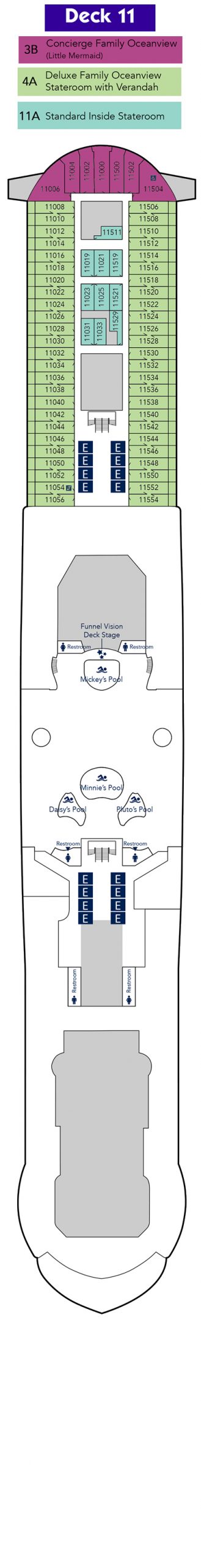 disney cruise line disney wish deck plan