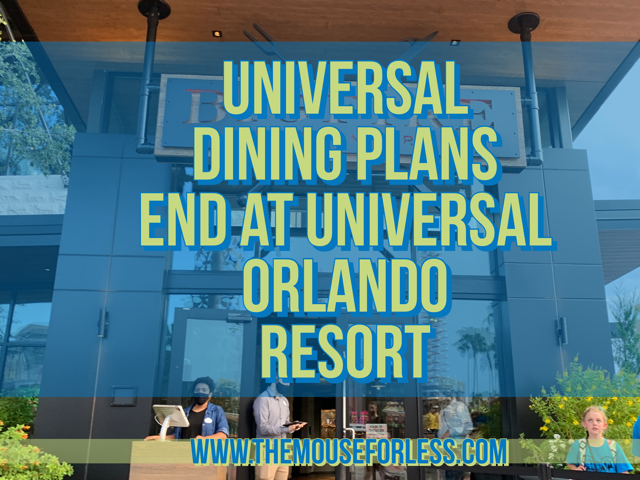 Universal Dining Plans