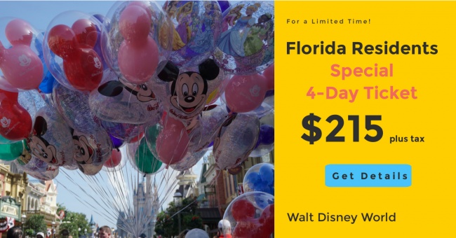 2021 Walt Disney World Florida Resident Discounts