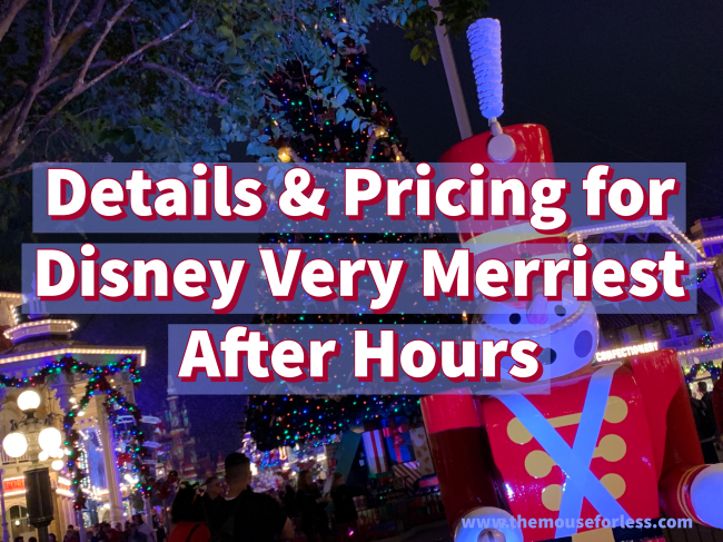Disney Very Merriest After Hours