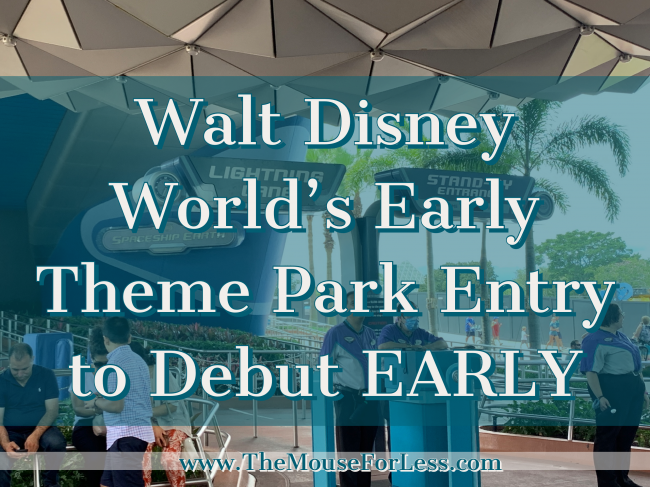 Early Theme Park Entry