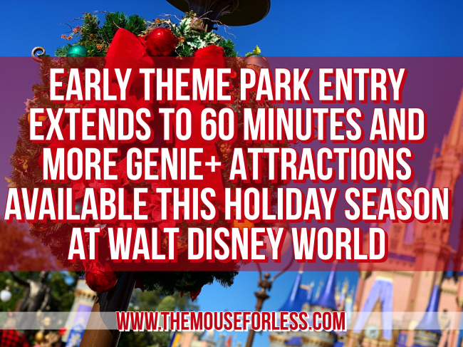 Early Theme Park Entry