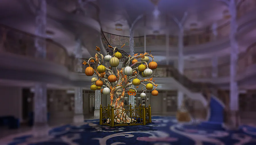 Disney Wish Halloween Tree