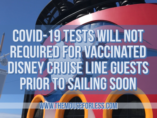 Disney Cruise Line Vaccination