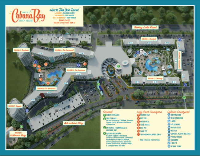 UNIVERSAL ORLANDO GUIDE WITH INFORMATION ON ATTRACTIONS 1 SHEET MAP 2013