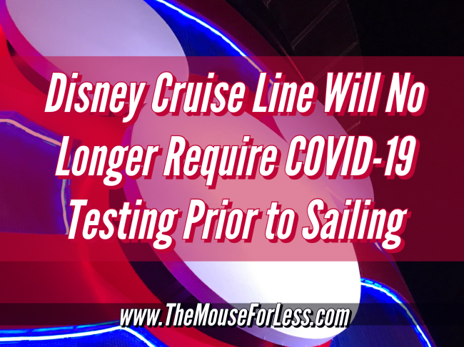 Disney Cruise Line COVID-19 Testing