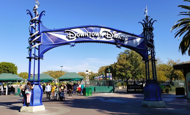 Downtown Disney District Entrance at Disneyland Resort