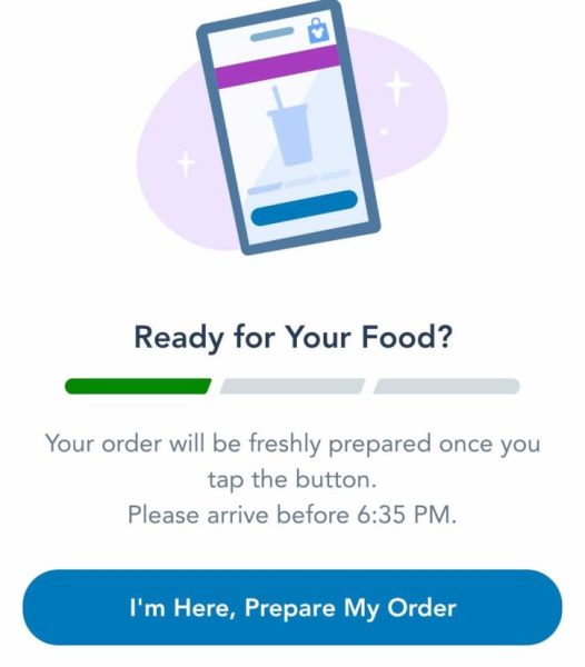 Disneyland Mobile Food Ordering