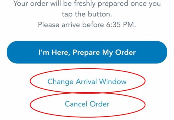 Disneyland Mobile Food Ordering