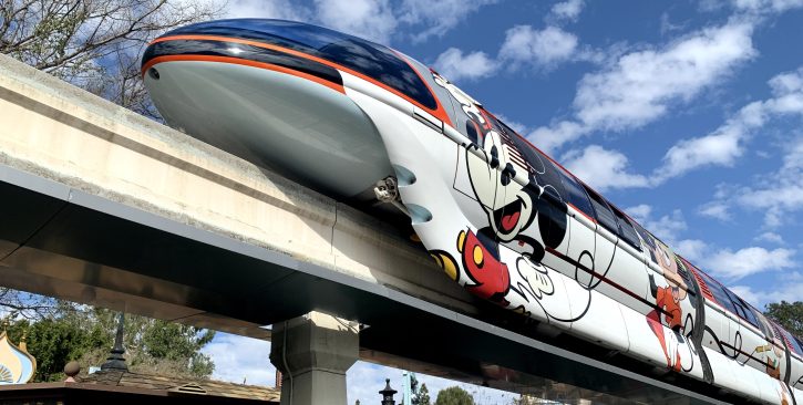 Disneyland Transportation - Monorail