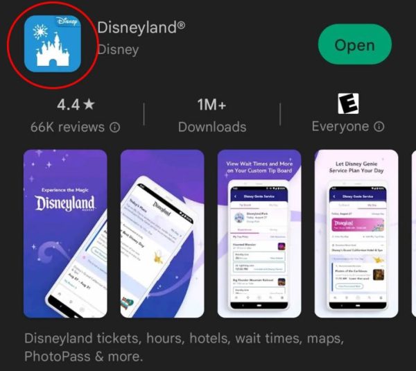 Disneyland Mobile App