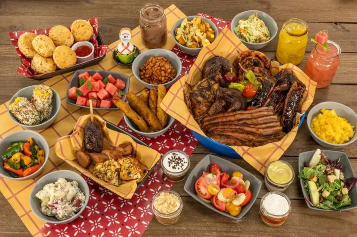 Roundup Rodeo BBQ Food