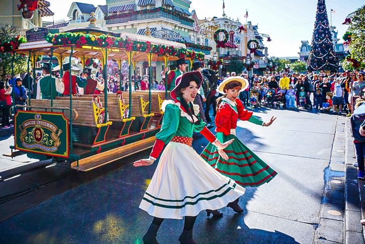 Christmas at Magic Kingdom