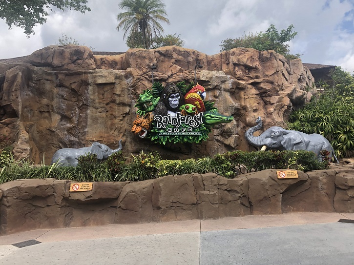 Rainforest Cafe at Disney Springs - Walt Disney World Menus