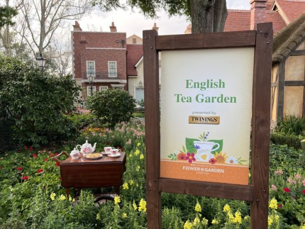 Epcot Flower and Garden English Tea Garden