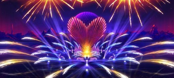 New EPCOT Fireworks for Disney 100