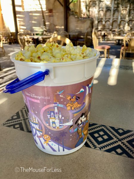 Popcorn at Walt Disney World