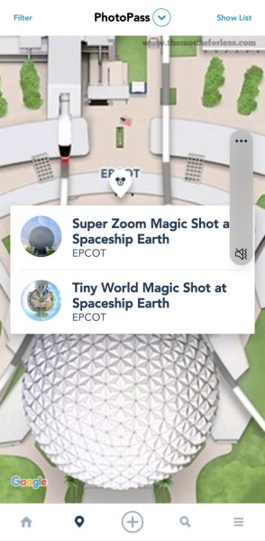 EPCOT map