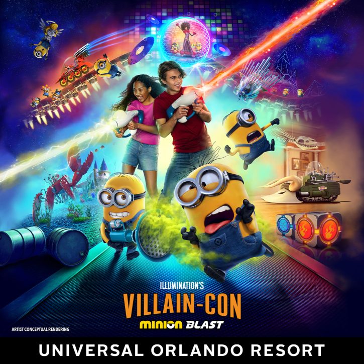 Villain Con Minion Blast in Minion Land