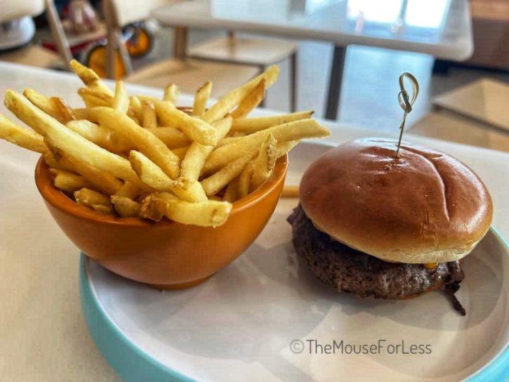 Connections Eatery Southwestern Burger and Fries